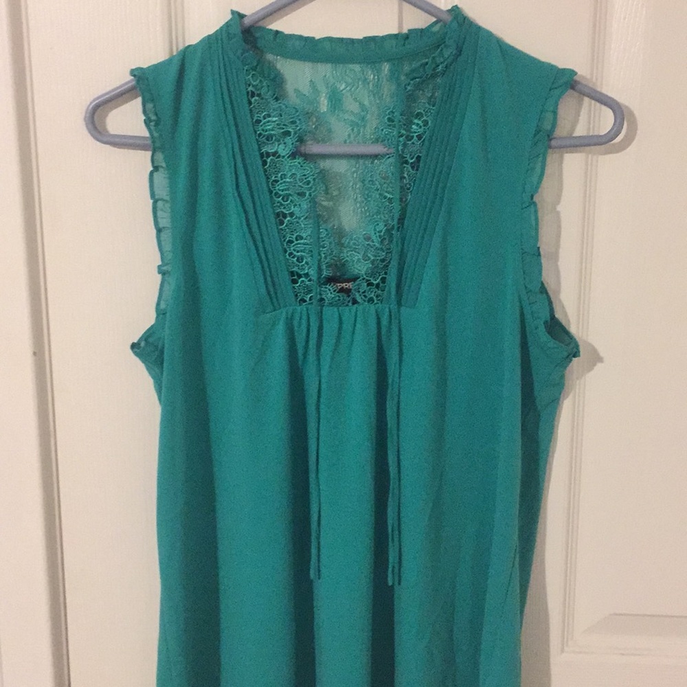 Green shirt
